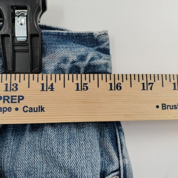 Quiksilver Regular Fit 100% Cotton High-Rise Straight Leg Denim Jeans 31 Women - Picture 12 of 15